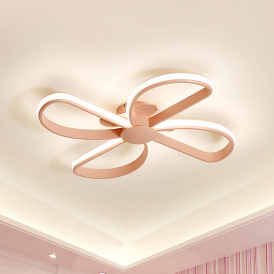 Nordic Stylish LED Ceiling Lamp - Blossom Shape, Ideal for Kid's Bedroom