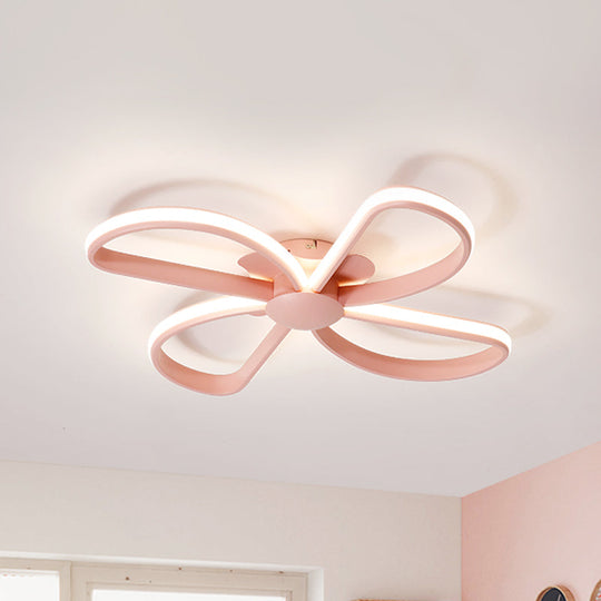 Nordic Stylish LED Ceiling Lamp - Blossom Shape, Ideal for Kid's Bedroom