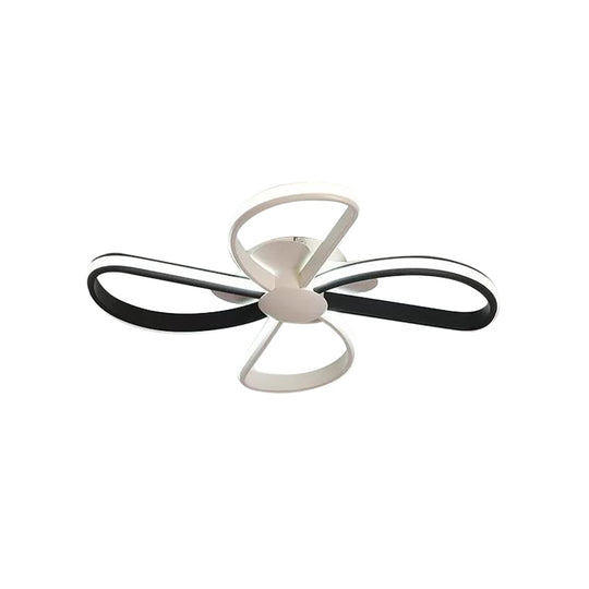 Nordic Stylish LED Ceiling Lamp - Blossom Shape, Ideal for Kid's Bedroom