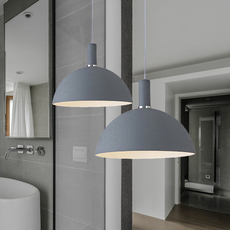 Contemporary Aluminum Pendant Lamp with One Light for Dining Room