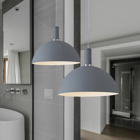 Contemporary Aluminum Pendant Lamp with One Light for Dining Room