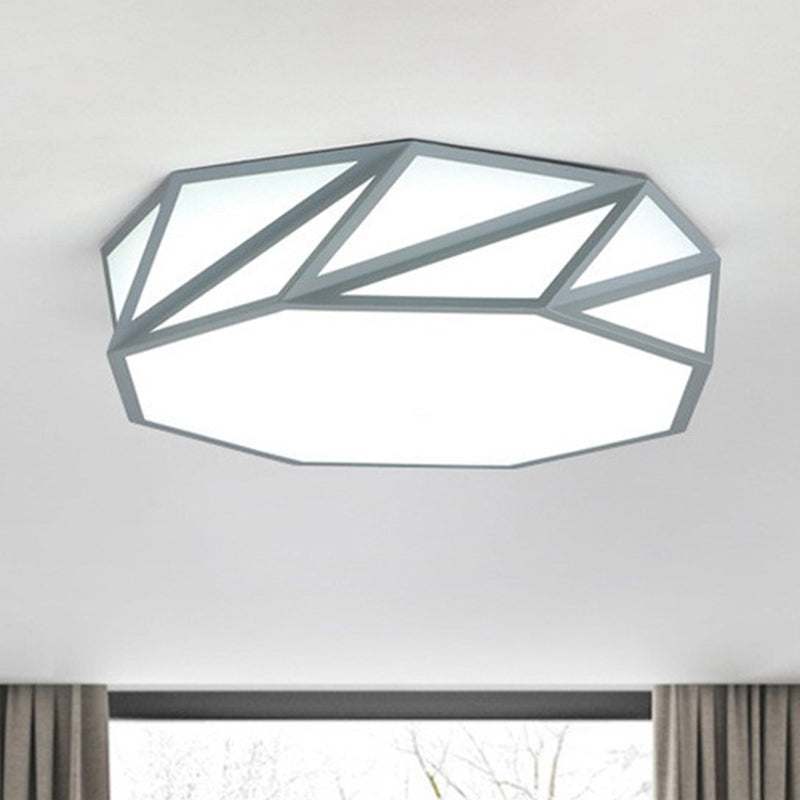 Macaron LED Ceiling Light: Stylish Flushmount for Adult Kid Bedroom