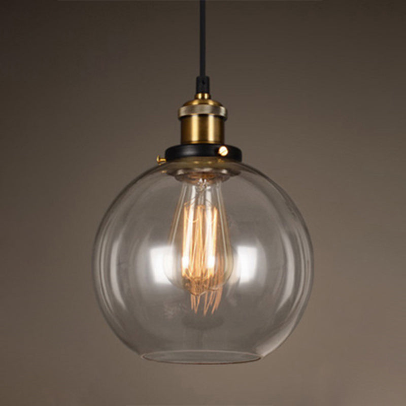 Suspension à pendule en verre nautique pour salle à manger