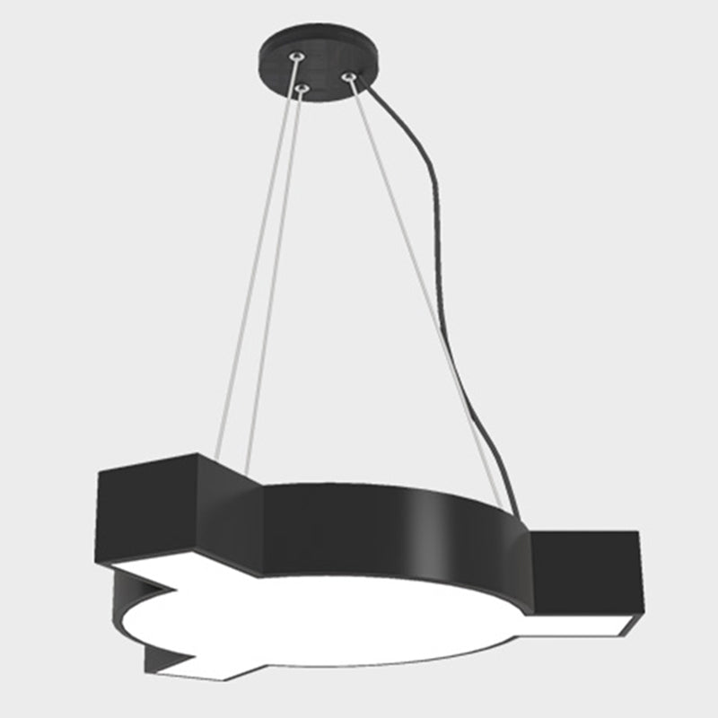 Modern Molecular LED Pendant Light - Metal Suspension Lamp for Gymnasium