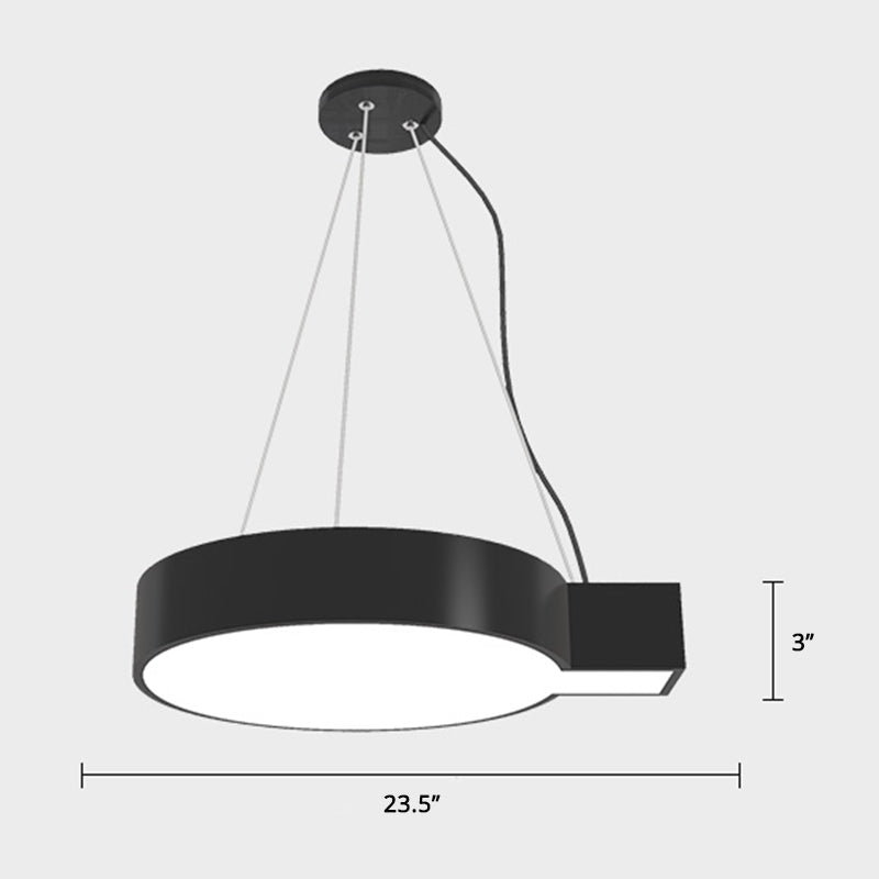 Modern Molecular LED Pendant Light - Metal Suspension Lamp for Gymnasium