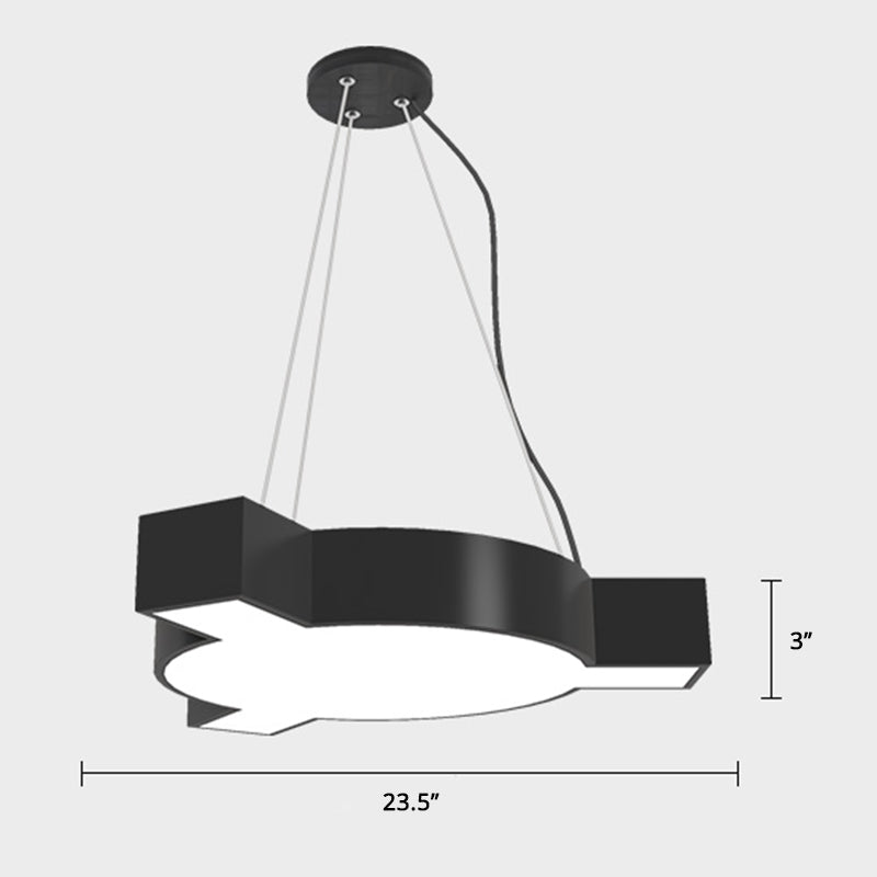 Molecular Led Hanging Lamp: Modern Metal Pendant Light For Gymnasium