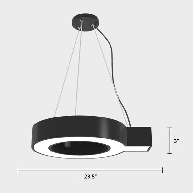 Modern Molecular LED Pendant Light - Metal Suspension Lamp for Gymnasium