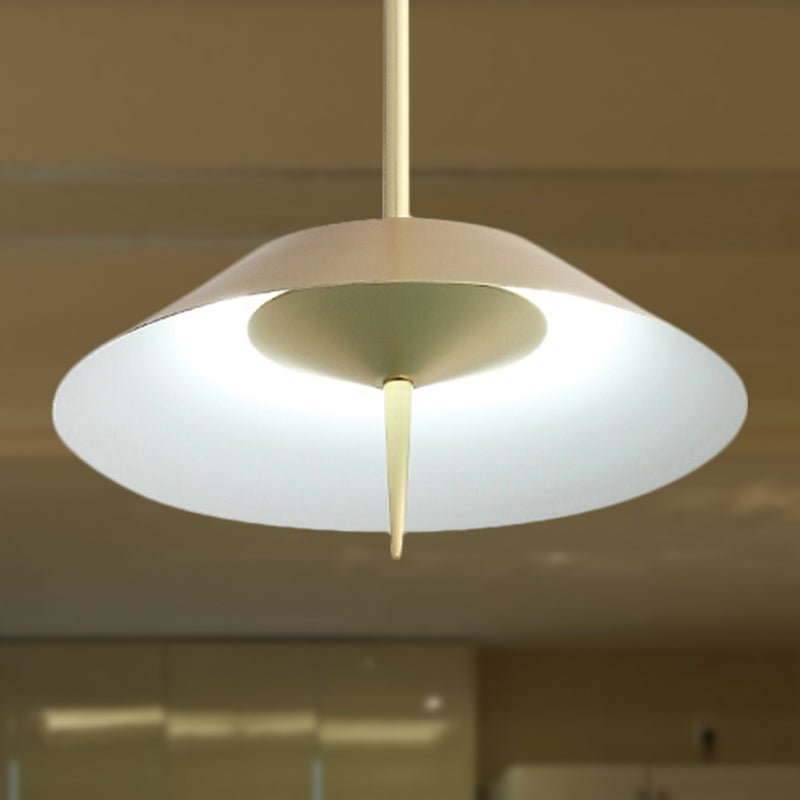 Nordic Style Metal Pendant Light With Cone Shade - Black/Copper/Gold Finish Ideal For Dining Room &