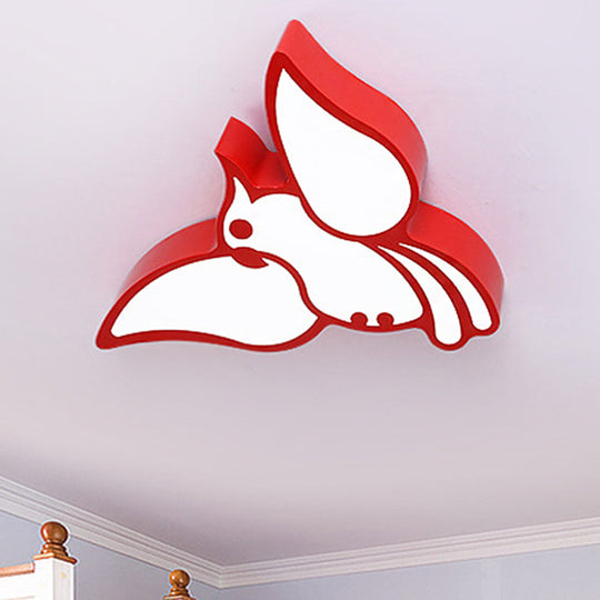 Modern LED Flushmount Ceiling Light: Stylish Flying Bird Design for Kindergarten