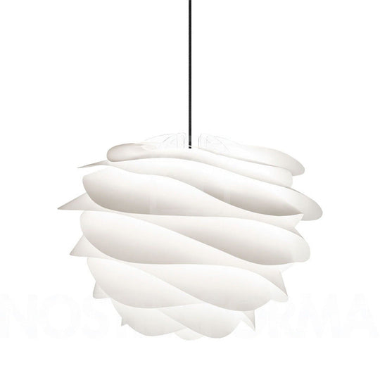 Modern Art Deco Pendant Light With Acrylic Pinecone Shade