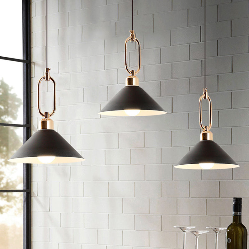 Modern Macarons Umbrella Pendant Light With Metal Ring - Stylish Lighting