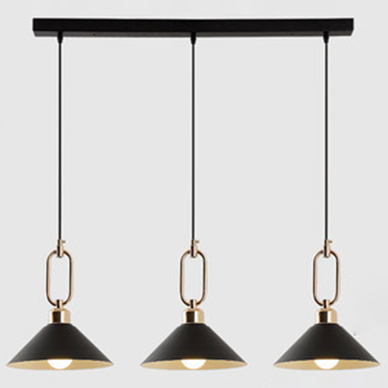 Modern Macarons Umbrella Pendant Light with Metal Ring - Stylish Metal Pendant Lighting