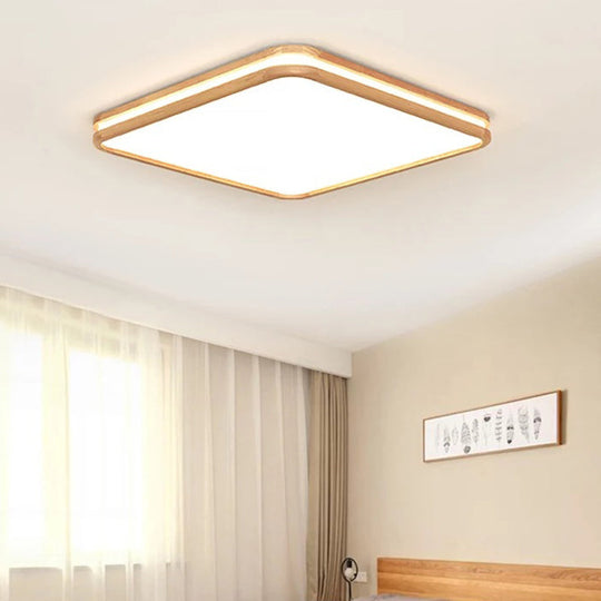 Ultra-Contemporary Integrated LED Semi Flush Ceiling Mount Chandelier for Bedroom