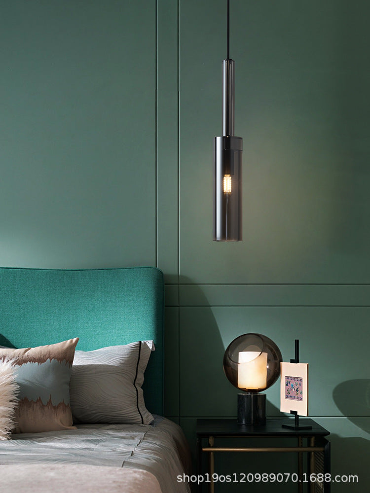 Modern Mini Crystal Pendant Light with Brass Finish for Living Room, Bar, and Coffee Shop Ceiling