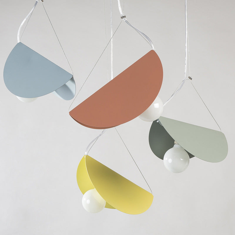 Sleek Metal Pendant Ceiling Light- Simplicity & Style In Living Room Lighting