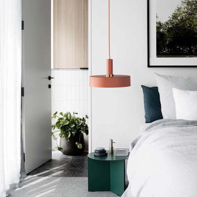 Modern Metal Down Lighting Pendant For Bedroom - Sleek And Stylish