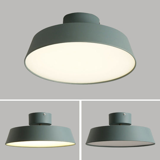 Nordic Style Acrylic Led Ceiling Light Fixture - Circle Design