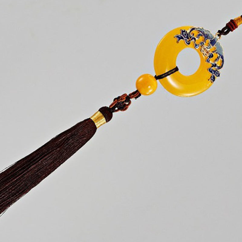 Square Flush Ceiling Light With 5 Fabric Lights Traditional White Fixture For Bedroom