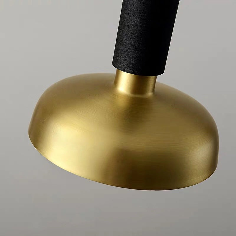 Barn Metal Pendant Light Kit - Minimalist White/Black Hanging Lamp for Bedside