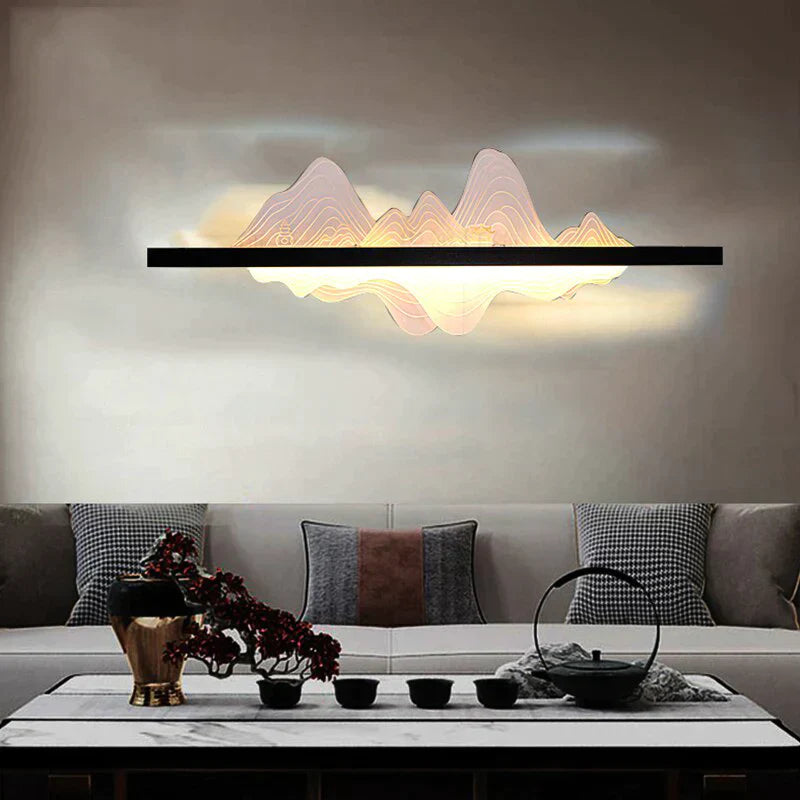 Modern IP65 LED Outdoor Wall Lamp – Black Aluminum Waterproof Sconce, 110V/220V