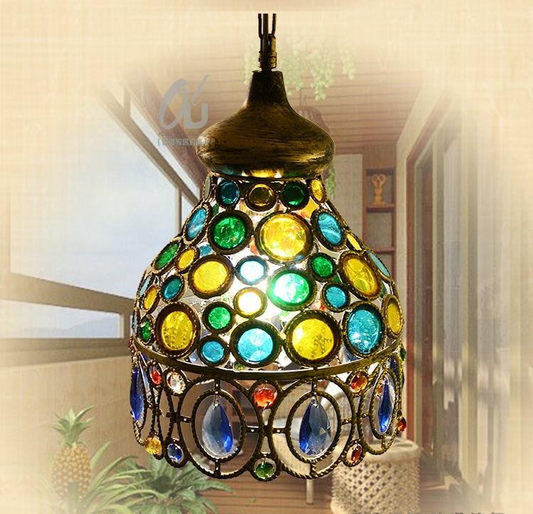 Sleek Green Pendant Light Hollow Restaurant Suspension Lighting Décor 1 Bulb