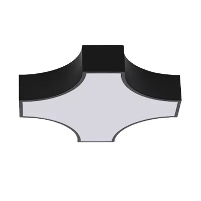 Modern LED Ceiling Lamp for Living Room - Metal & Acrylic Mount Light