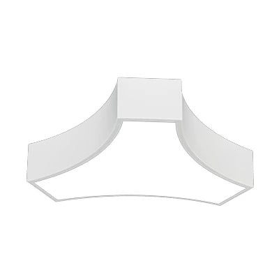 Modern LED Ceiling Lamp for Living Room - Metal & Acrylic Mount Light