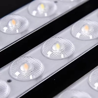 Plafonnier LED de style nordique - Montage encastré carré mince pour bureaux et couloirs