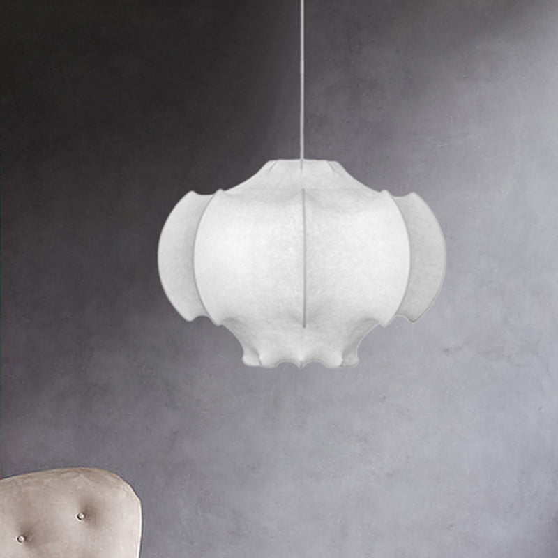 Simplicity Glass Cloud Hanging Lamp - 1 Light Pink/Yellow/Blue Ceiling Light