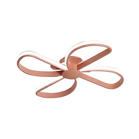Nordic Stylish LED Ceiling Lamp - Blossom Shape, Ideal for Kid's Bedroom