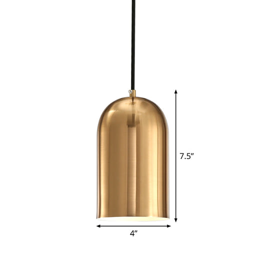 Gold Bell Pendant Light For Dining Tables - Post Modern Minimalist Design