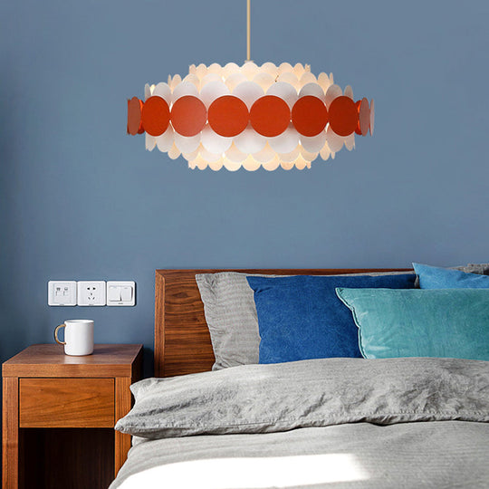 Contemporary Acrylic Oval Chandelier: Led Hanging Pendant Lamp For Living Room - 16/19.5/23.5 Wide