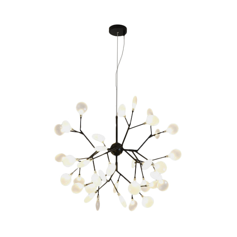 Heracleum Design Chandelier Opaline Glass Ceiling Pendant for Modern Living"