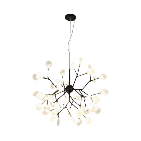 Heracleum Design Chandelier Opaline Glass Ceiling Pendant for Modern Living"