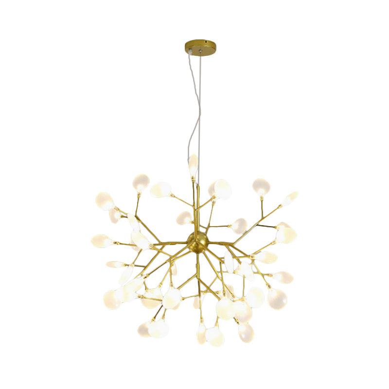 Heracleum Design Chandelier Opaline Glass Ceiling Pendant for Modern Living"