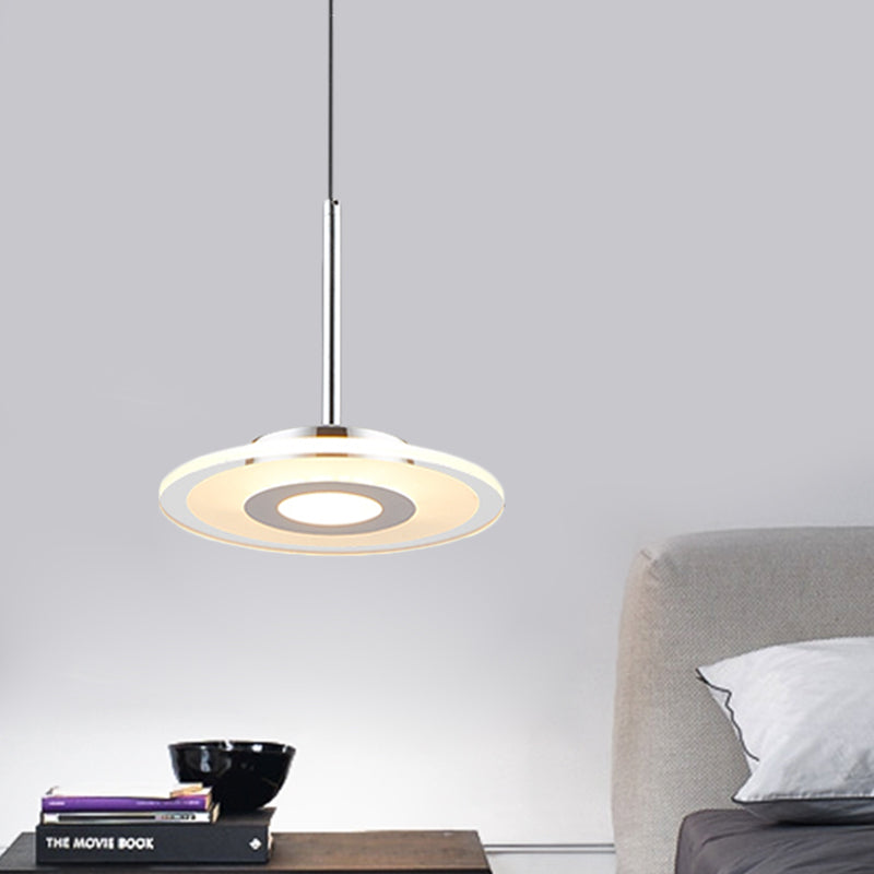 Ultrathin Acrylic Island Pendant LED Light in Warm/White/Natural