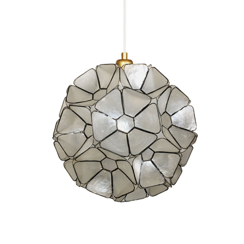 Modern Black Blossom Pendant Light With Unique Splicing Design - Stylish Ceiling Lamp