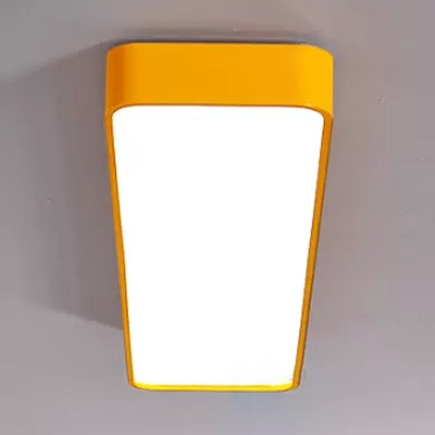 Candy Colored LED Ceiling Lamp for Baby and Kids' Bedroom - Acrylic Linear Mount