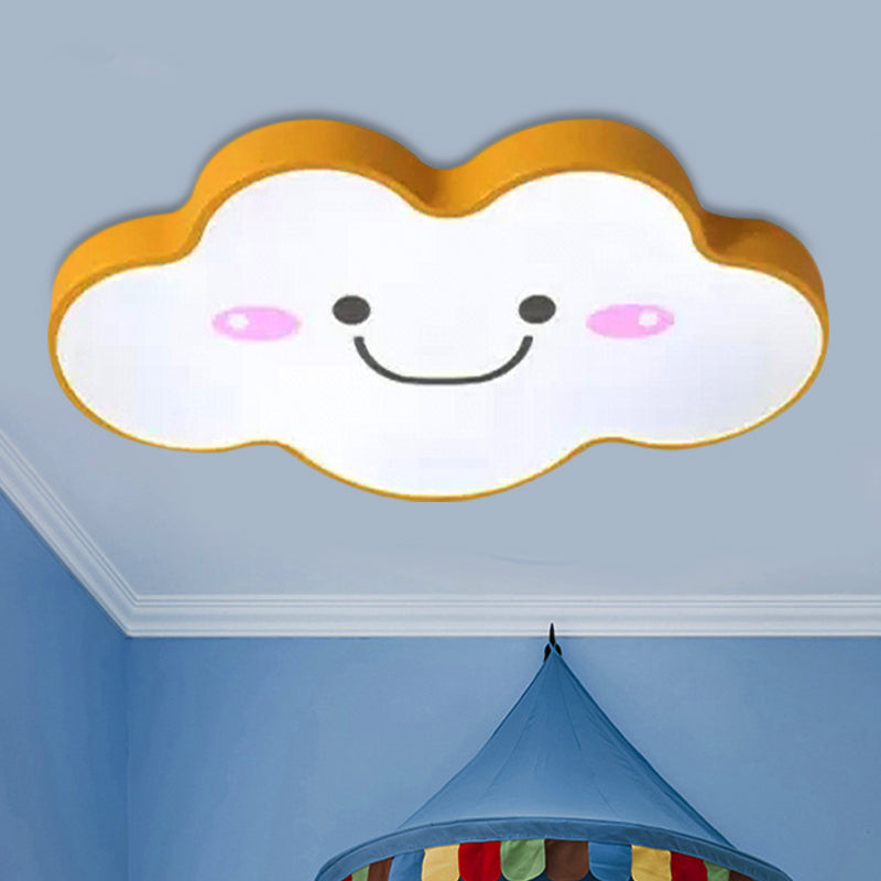 Smiling Cloud Ceiling Light - Children's Nordic Style Acrylic Ceiling Fixture