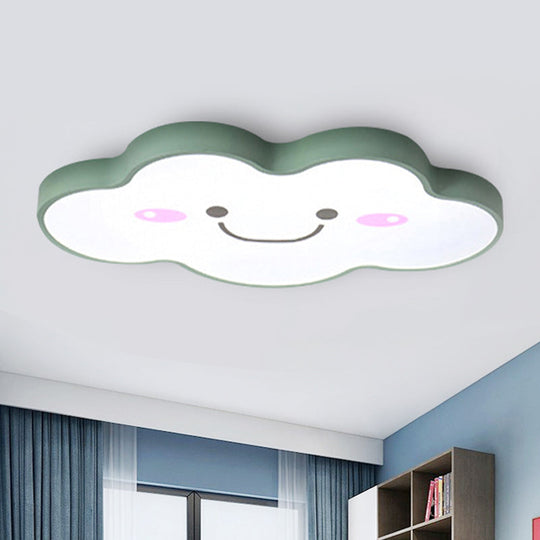 Smiling Cloud Ceiling Light - Children's Nordic Style Acrylic Ceiling Fixture