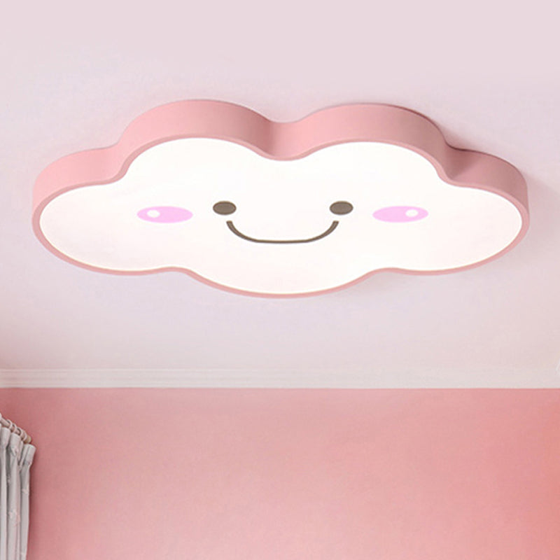 Smiling Cloud Ceiling Light - Children's Nordic Style Acrylic Ceiling Fixture
