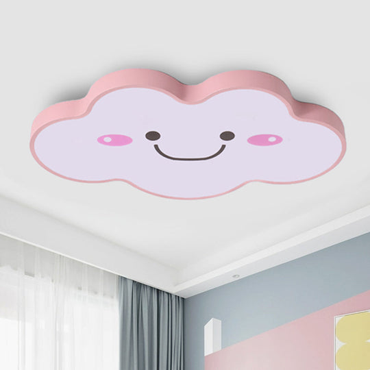 Smiling Cloud Ceiling Light - Children's Nordic Style Acrylic Ceiling Fixture
