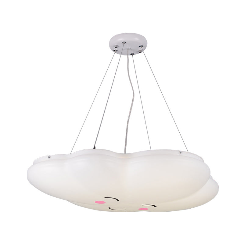 Cheerful Cloud Nursery Led Pendant Lamp