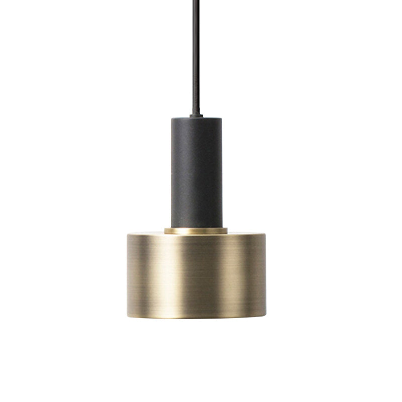 Modern Mini Pendant Light – Sleek Metallic Ceiling Hanging Single Light