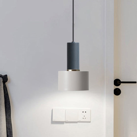Modern Mini Pendant Light – Sleek Metallic Ceiling Hanging Single Light