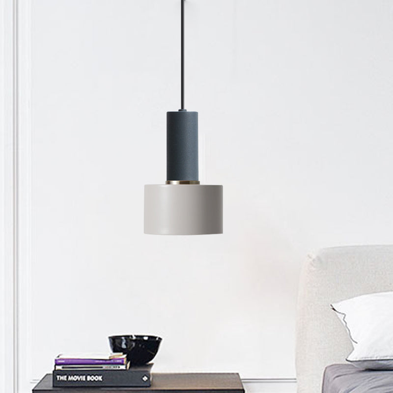 Modern Mini Pendant Light – Sleek Metallic Ceiling Hanging Single Light