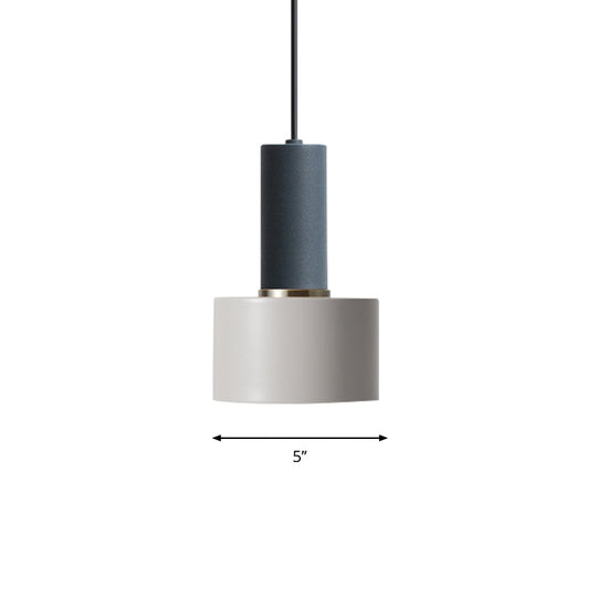 Modern Mini Pendant Light – Sleek Metallic Ceiling Hanging Single Light
