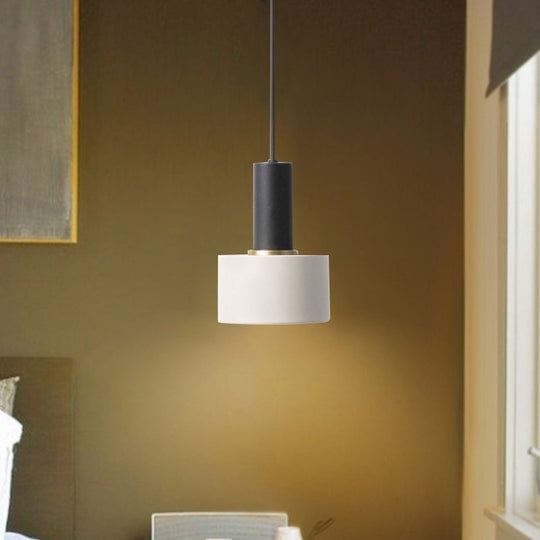 Modern Mini Pendant Light – Sleek Metallic Ceiling Hanging Single Light