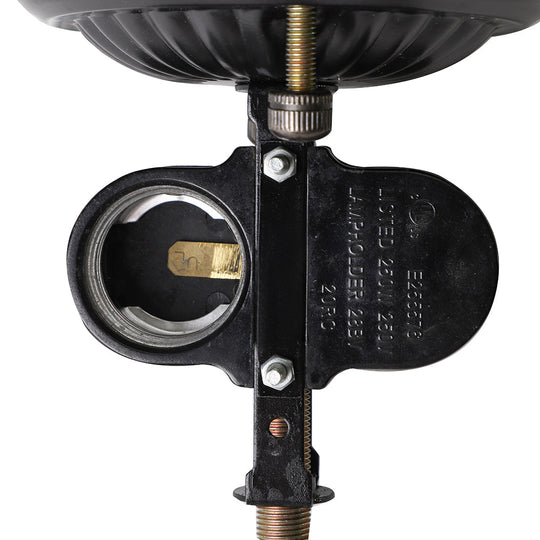 Tiffany Geometric Shade Flush Mount Ceiling Light with 2 Blue Lights for Bedroom