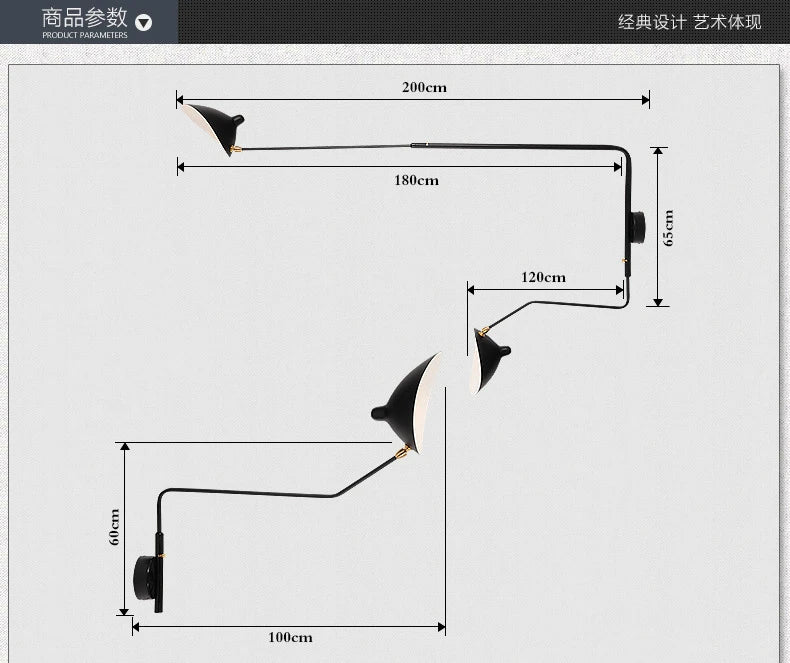 Home Deco Modern LED Sconce Wall Lamp